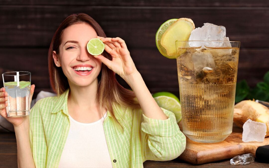 ¿Qué pasa si tomo agua de limón con jengibre en ayunas?