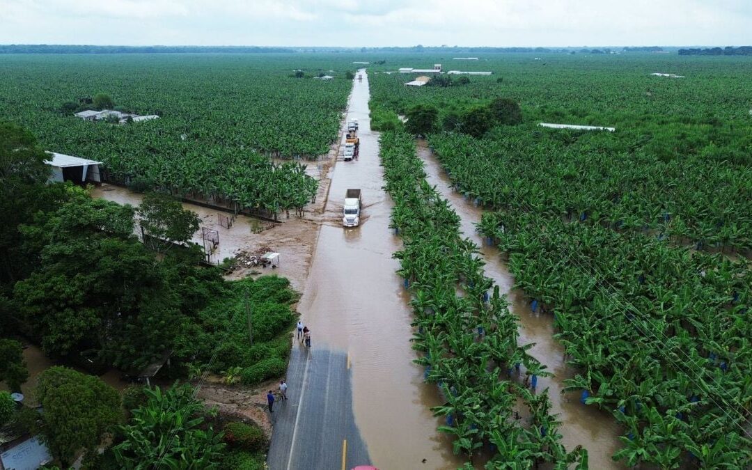 ‘Nadine’ provoca inundaciones, deslaves y desbordamiento de ríos en Tabasco