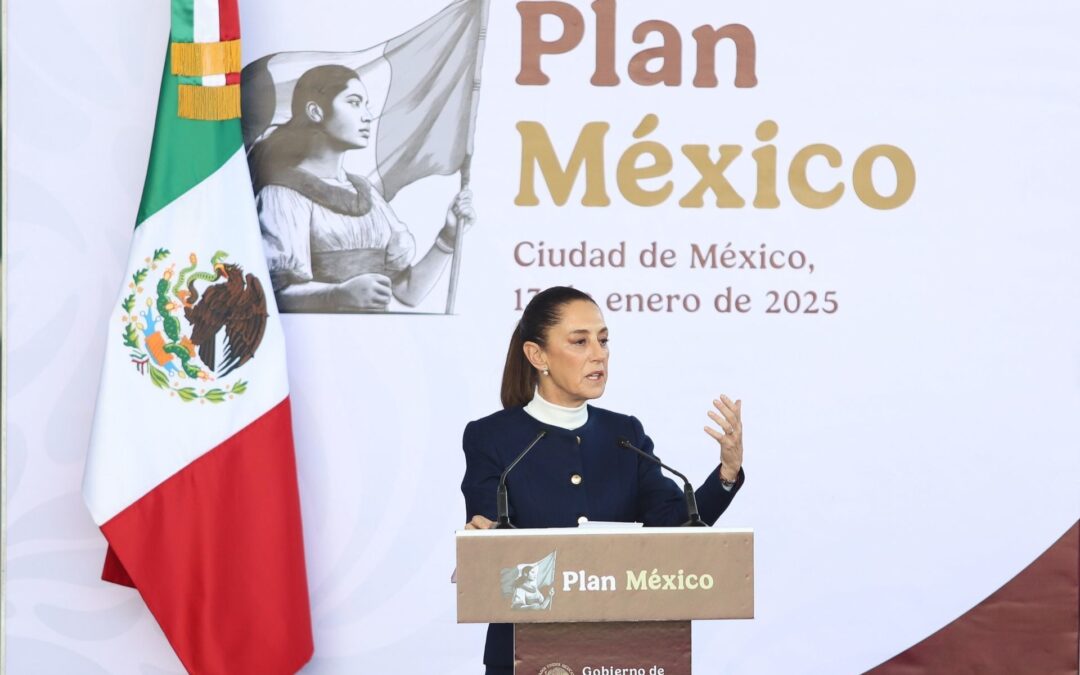 Presentan Plan México con 277 mil mdd en inversiones