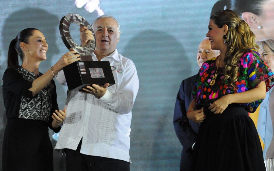 Adiós CDMX, hola Acapulco: Sheinbaum pasa estafeta de Tianguis Turístico a Guerrero