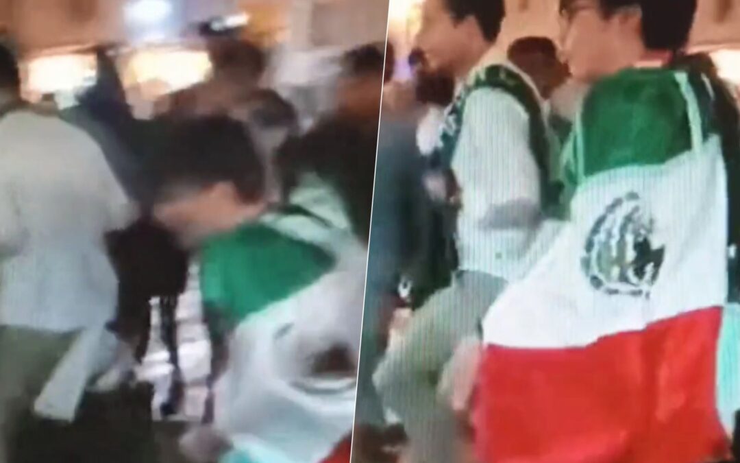 ¡Que empiece la fiesta! Mexicanos bailan ‘Payaso de rodeo’ en calles de Qatar