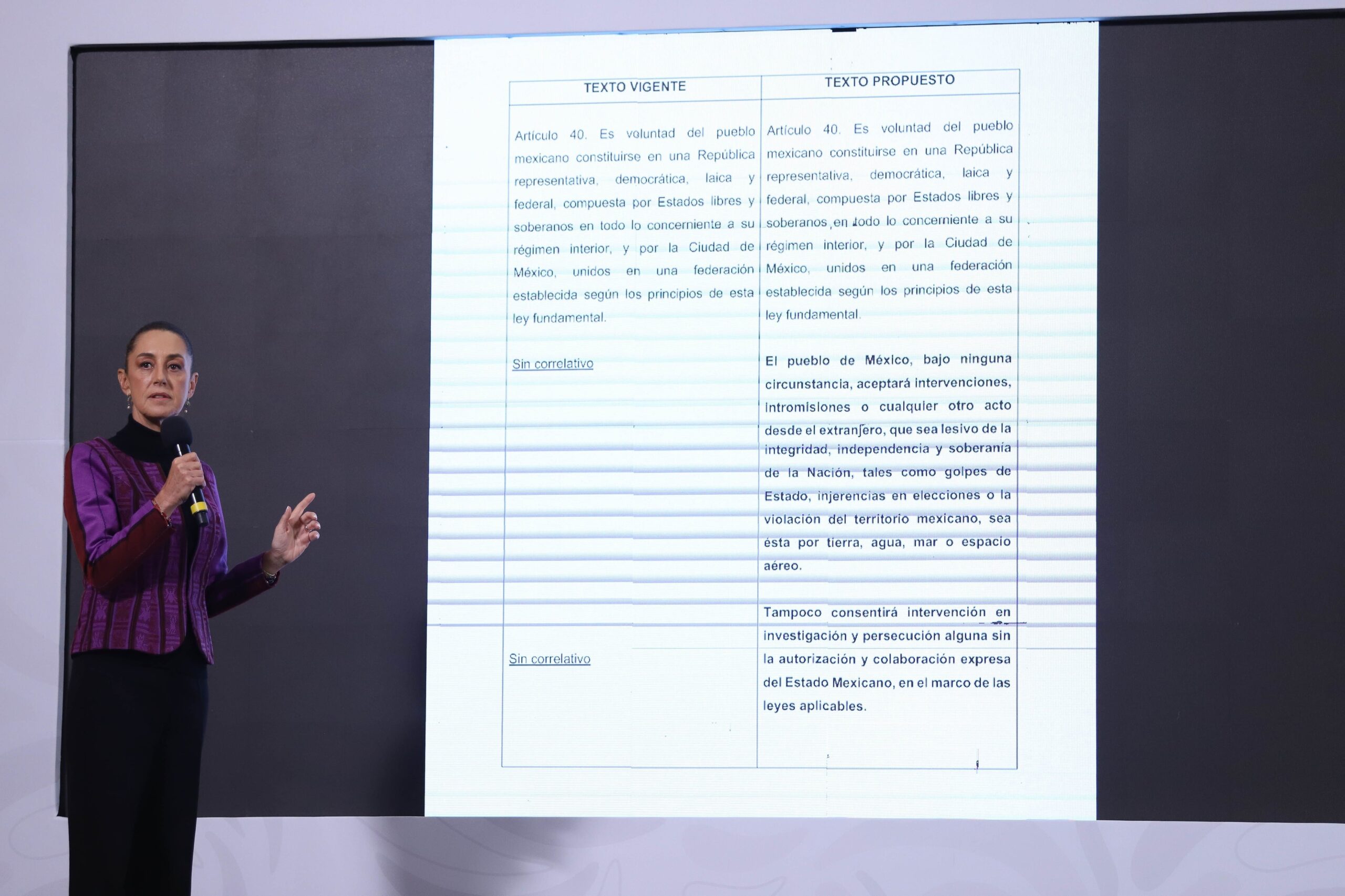 Claudia Sheinbaum ‘blinda’ al país de ‘intervención’ extranjera con reformas