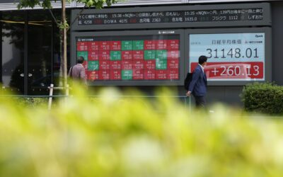 Las Bolsas asiáticas cierran mixtos por un acuerdo sobre el techo de deuda en EU