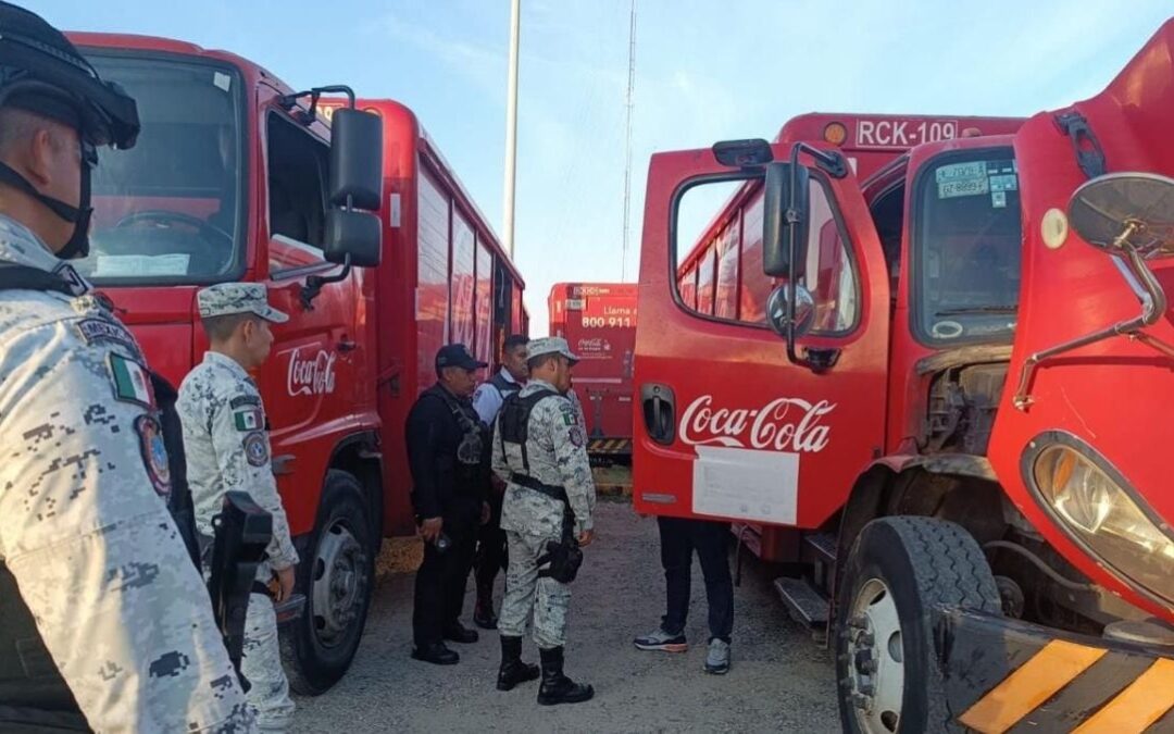 Refuerzan seguridad en Acapulco tras ataque a choferes de reparto de Coca Cola y Grupo Modelo
