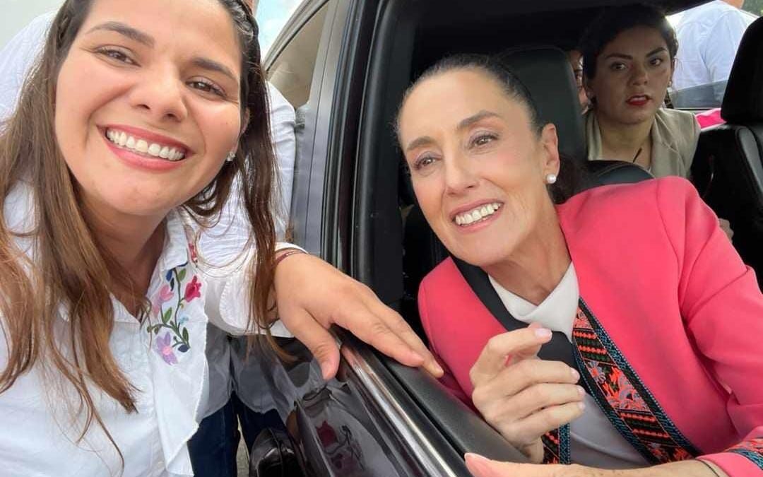 ‘¡Es un honor estar con Claudia hoy!’:Se mide Sheinbaum en territorio de Adán Augusto
