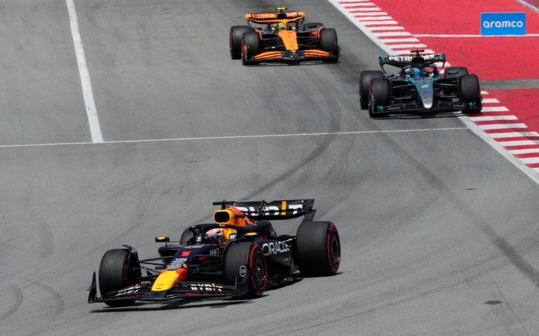 Victoria ‘apretada’ para Verstappen en el Gran Premio de España 2024: ‘Checo’ en ‘sequía’ de podios