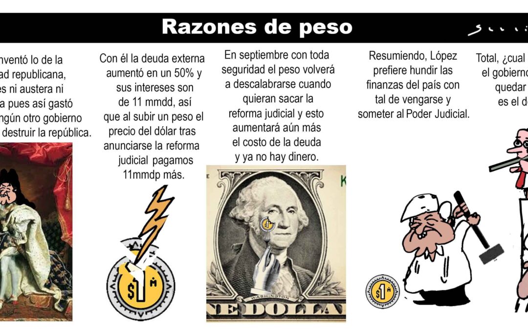Razones de peso