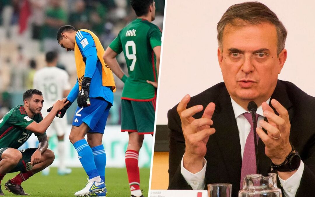 Ebrard critica a la Selección Mexicana por eliminación de Qatar 2022: ‘La mediocridad se extiende’
