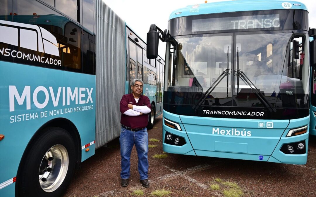 ‘Sacan chispas’ en Movilidad: Cambian unidades del Mexibus Línea 2 por vehículos eléctricos