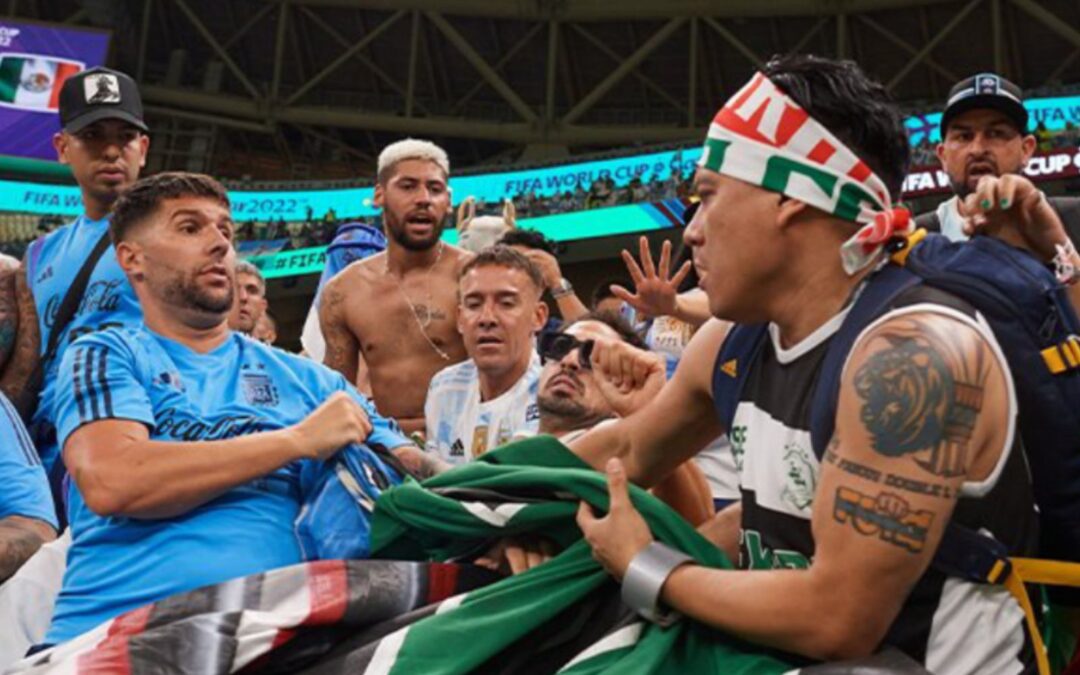 México vs. Argentina: Afición de ambas selecciones ‘calientan los ánimos’ previo al partido