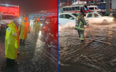 Caos en CDMX por fuertes lluvias: Activan alerta en 13 alcaldías para este lunes