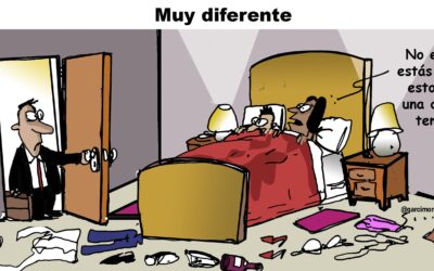 Muy diferente