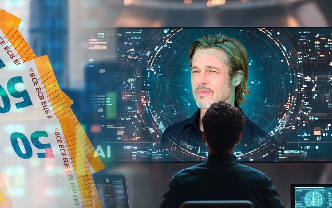 Falso Brad Pitt, generado con IA, estafa a mujer con 830 mil euros: ‘Él me enviaba fotos’