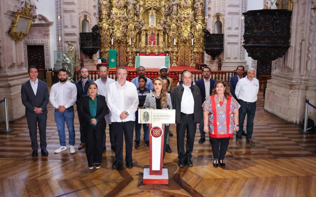 Reconoce Evelyn Salgado apoyo del gobierno con Guerrero en la reconstrucción ante afectaciones por sismos
