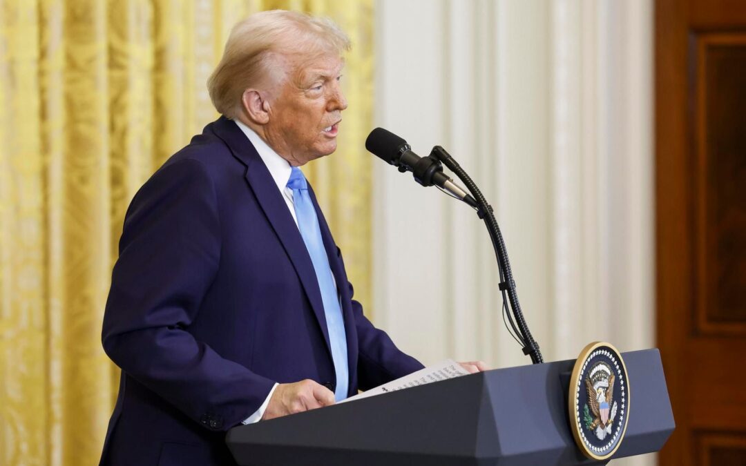 ‘Lo merezco, pero nunca me lo darán’: Donald Trump dice que debería recibir el premio Nobel de la Paz