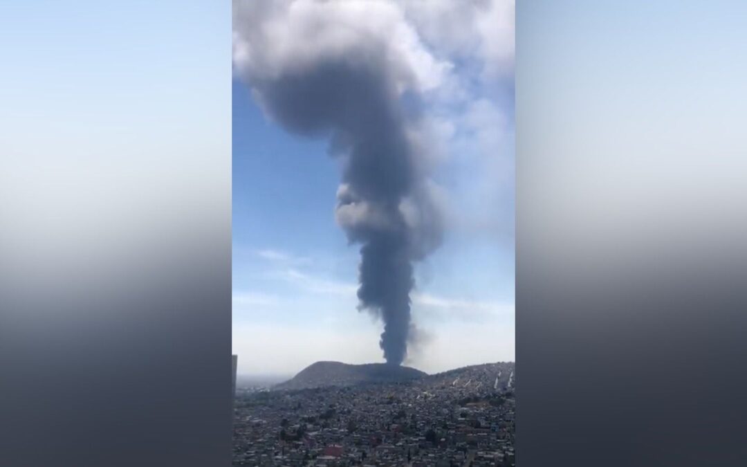 Megaincendio en Ecatepec: presuntamente inició en empresa Reyma