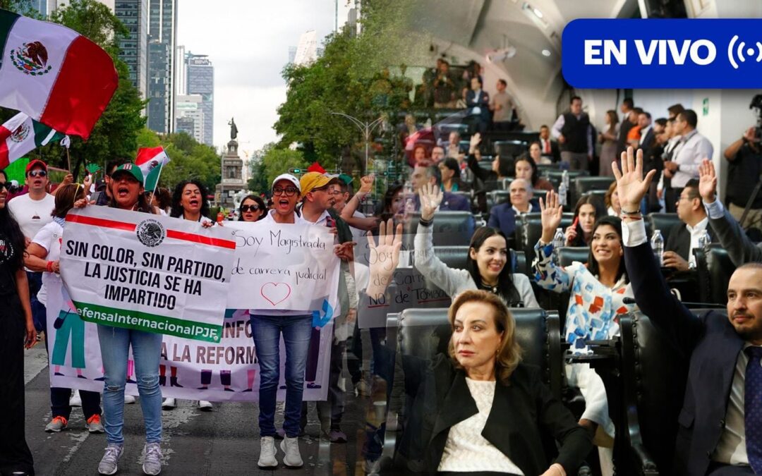 Inicia la ‘batalla’ por la reforma al Poder Judicial en el Senado: Sigue la discusión EN VIVO