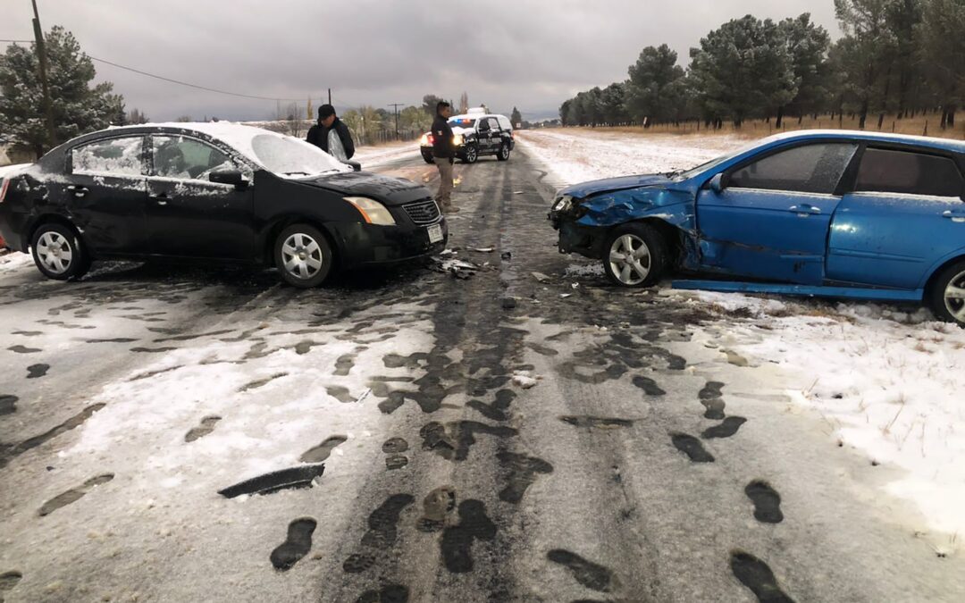 Primera tormenta invernal de la temporada llega a Chihuahua y afecta estos municipios