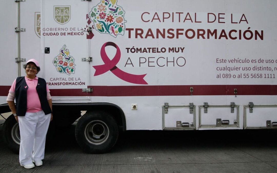 Lucha contra el cáncer en CDMX: ¿Dónde están las unidades móviles de mastografías gratuitas?