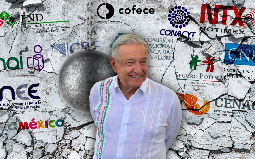 AMLO y ‘la demolición’ de instituciones