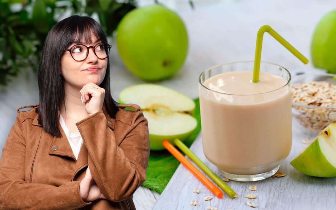¿Cuáles son los beneficios del licuado de avena con manzana?