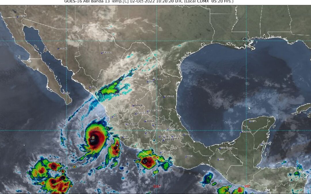 Huracán ‘Orlene’ toma fuerza a categoría 4 y afectará estos estados: Sigue su trayectoria EN VIVO