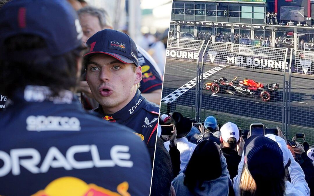 GP de Australia: El error de Verstappen que pudo costarle el triunfo y el liderato ante ‘Checo’