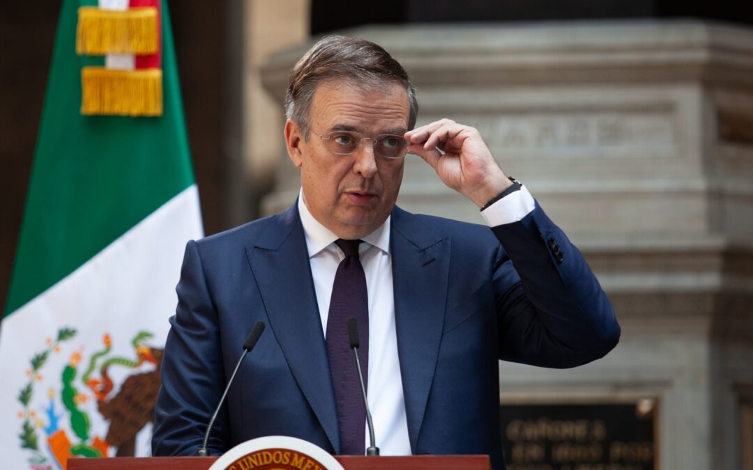Descarta México responder a EU con aranceles: Ebrard
