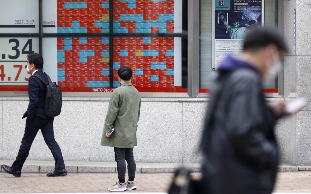 Bolsas de Asia avanzan mientras se disipan los temores sobre el sector bancario