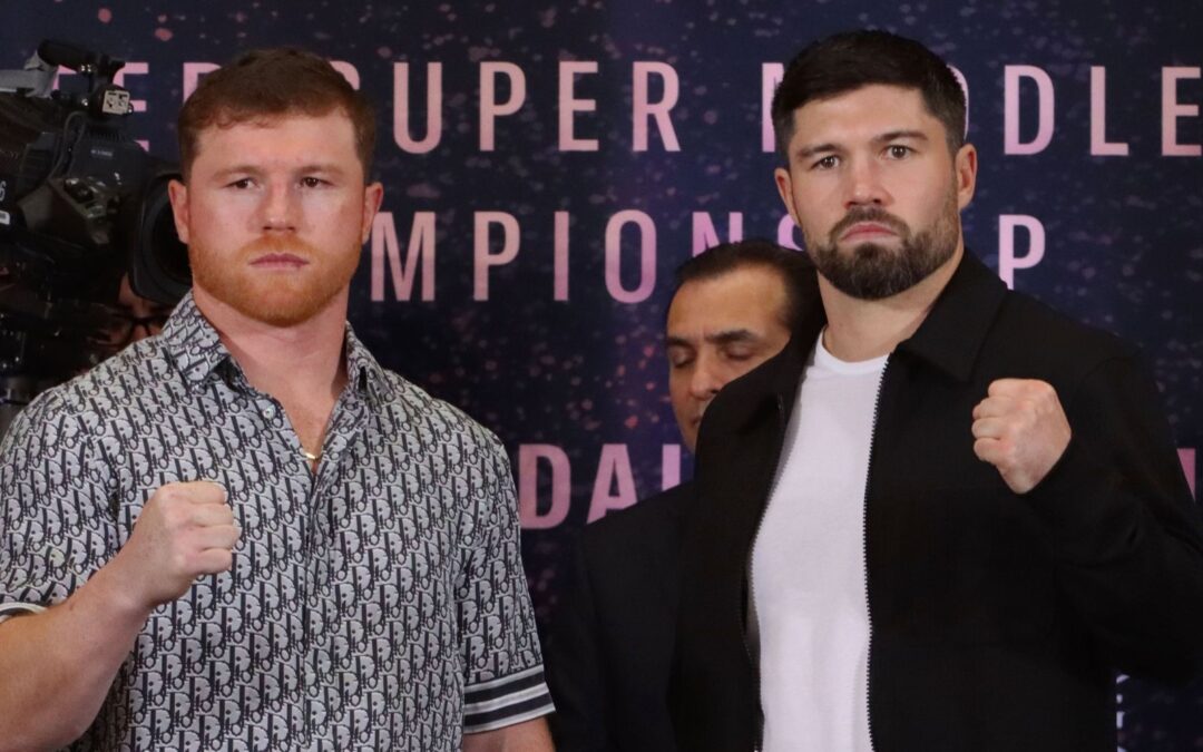 ‘Canelo’ vs Ryder: Así fue la ceremonia de pesaje previa a la pelea