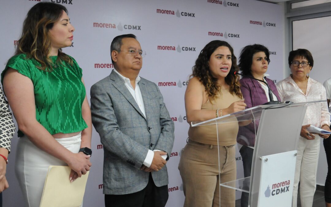 Morena cuando pierde arrebata