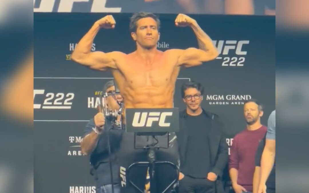 ¿Eres tú, Mysterio? Jake Gyllenhaal, actor de Spider-Man, fue captado ‘peleando’ en la UFC