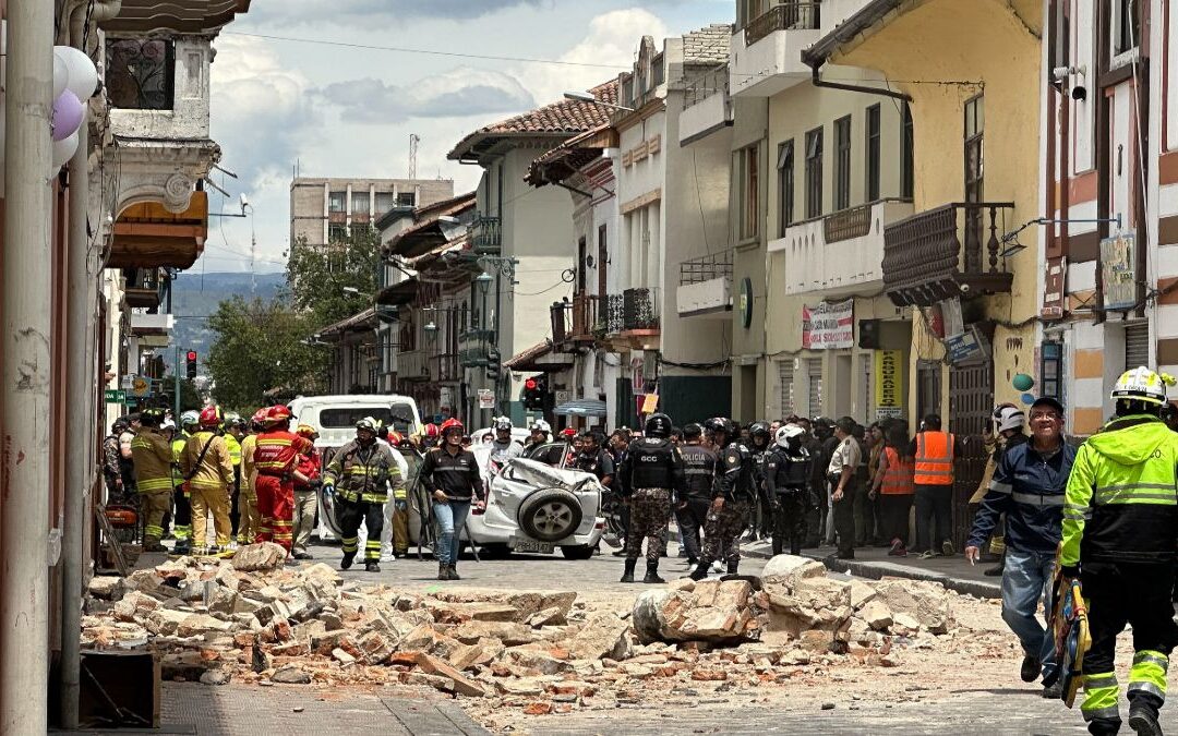 Tiembla ahora en Ecuador: Sismo de 6.5 deja personas atrapadas y 4 muertos en Guayas