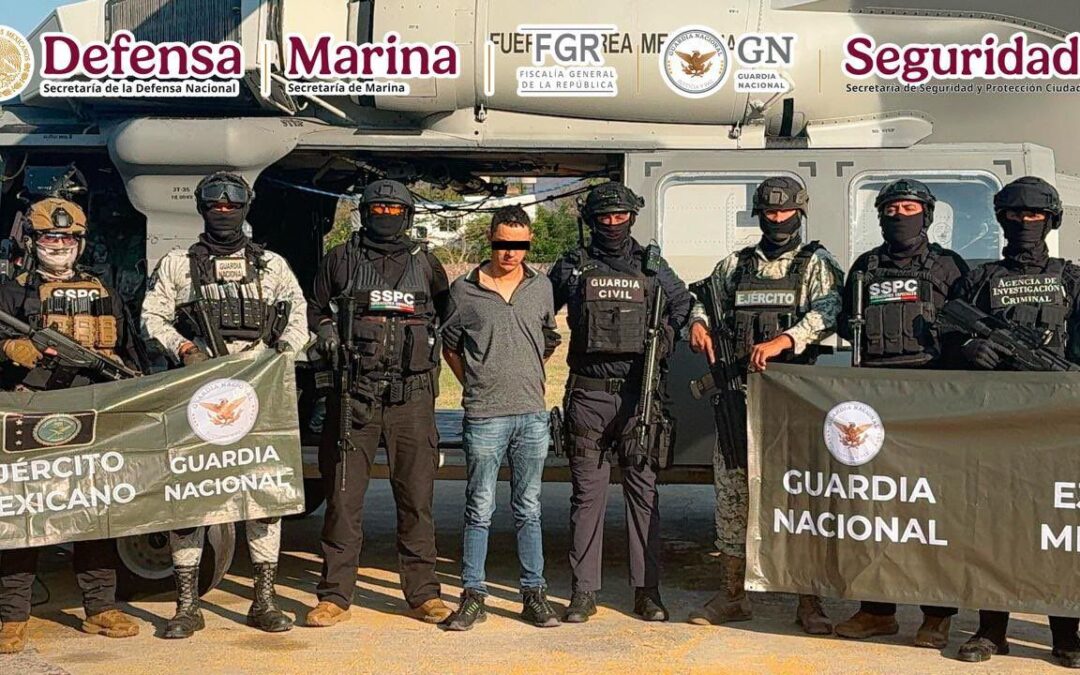 Detienen a Gerardo ‘N’, líder de grupo que extorsiona a limoneros y aguacateros en Michoacán
