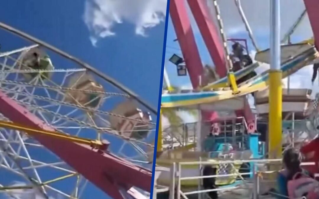 Muere mujer al caer de rueda de la fortuna en la Feria Nacional Potosina