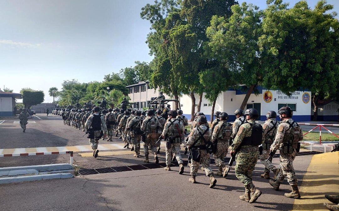 Detención del ‘Mayo’ Zambada: Refuerzan seguridad en Sinaloa con efectivos militares