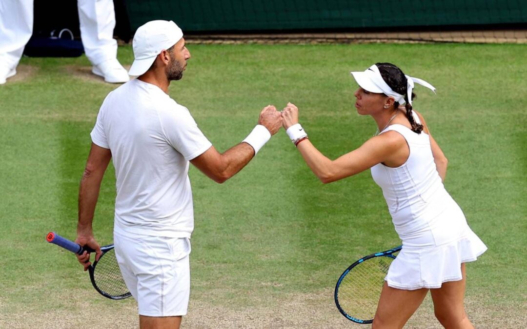 Mexicanos, a la final: Santy González y Giuliana Olmos hacen historia en dobles mixto de Wimbledon 2024
