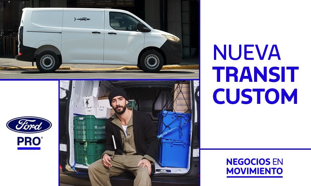 Ford Transit Custom: nacida fuerte, nacida versátil