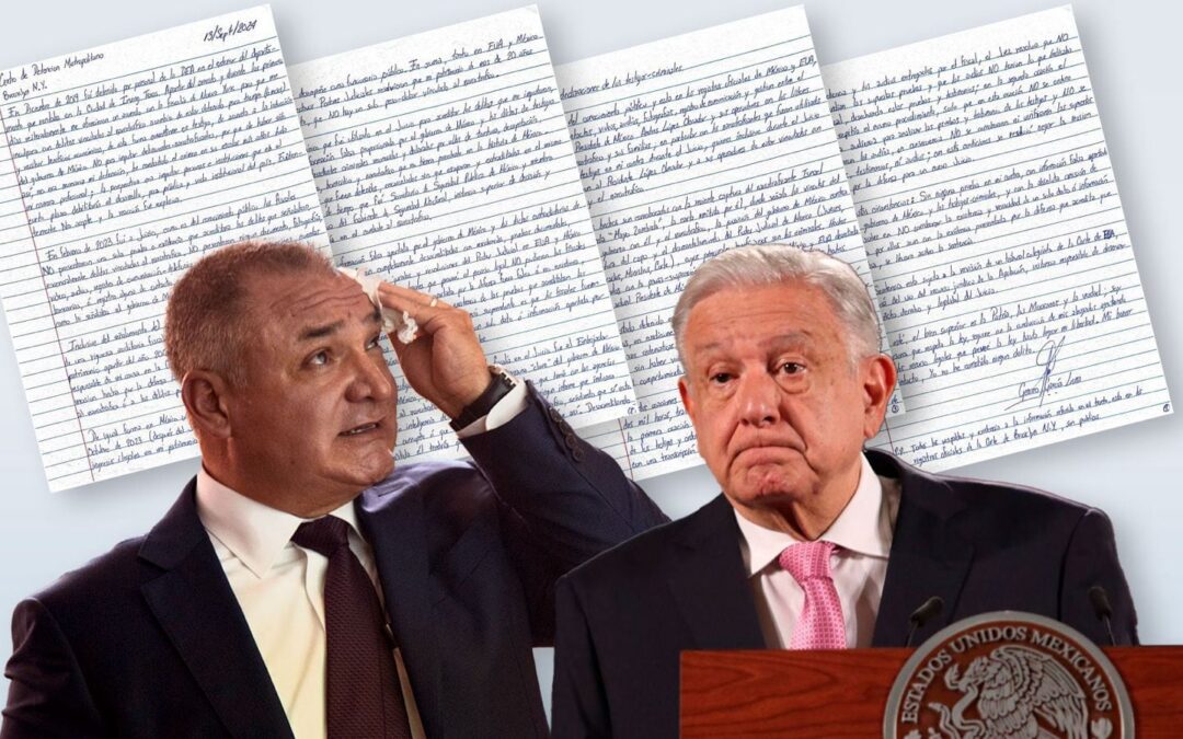 García Luna acusa a AMLO de vínculos con líderes del narcotráfico: ‘Está en registros oficiales de México y EU’