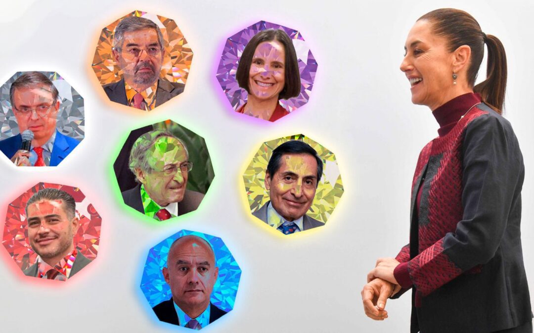 Los siete magníficos de Sheinbaum