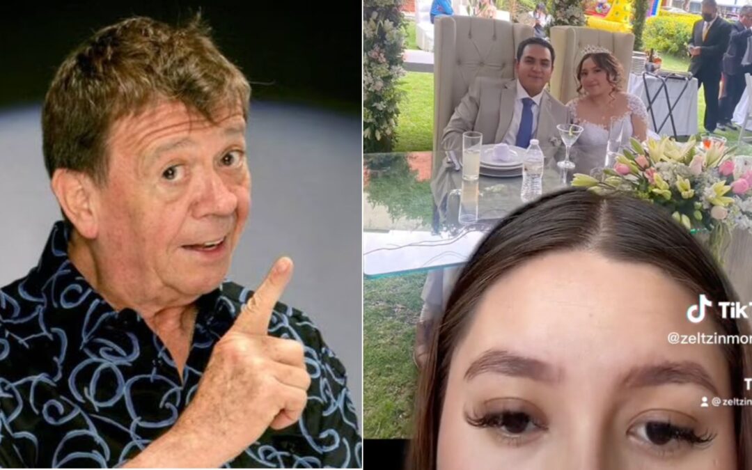 Una pareja se casó enfrente del funeral de ‘Chabelo’: ‘No podíamos cancelar la boda’