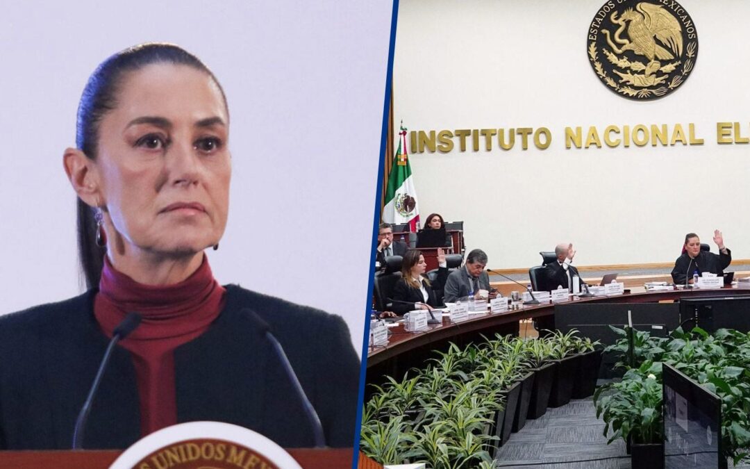 Sheinbaum ‘reprueba’ al INE por ‘millonaria’ elección de jueces: ‘Se puede hacer con menos’