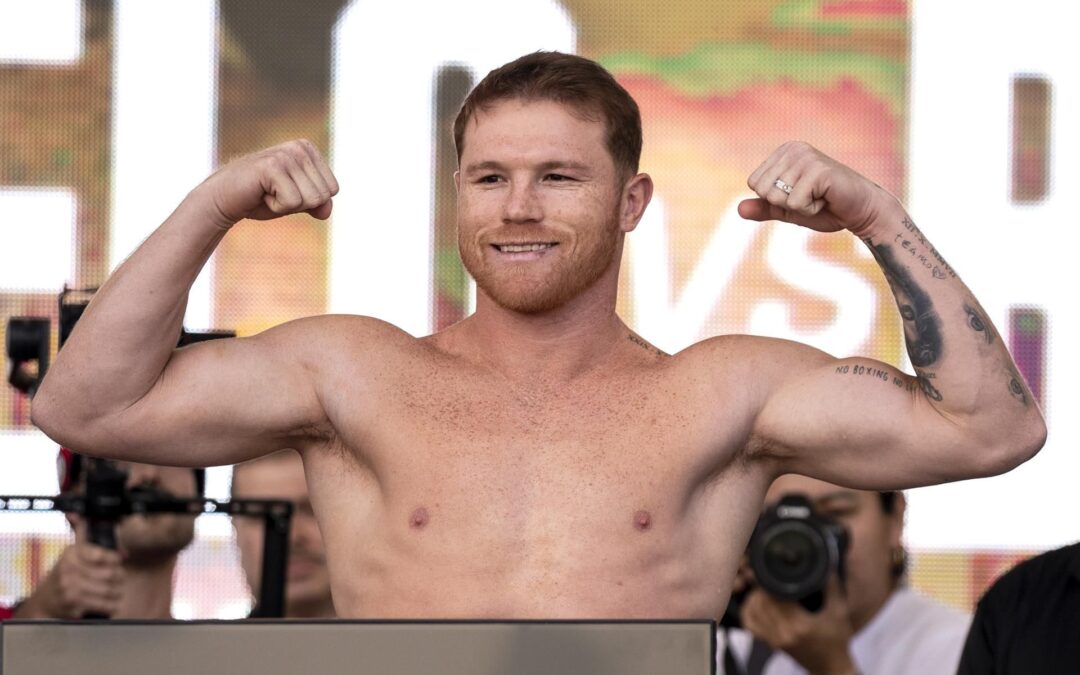‘Canelo’ vs. Golovkin: Ambos peleadores dan el peso; así fue el último cara a cara