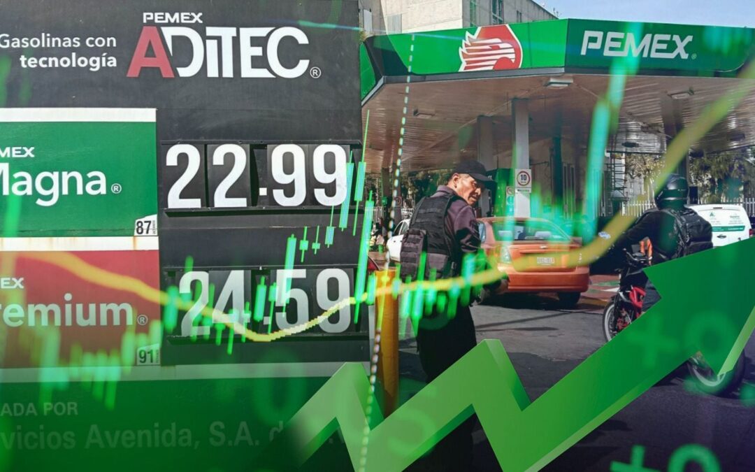 Precio de la gasolina en México: Solo 7 estados cumplen con meta de 24 pesos por litro