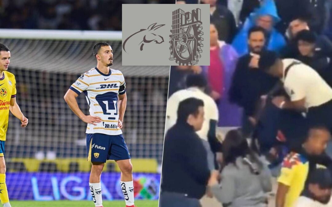 América vs. Pumas: Identifican agresor en el partido como exintegrante del equipo Burros Blancos del IPN