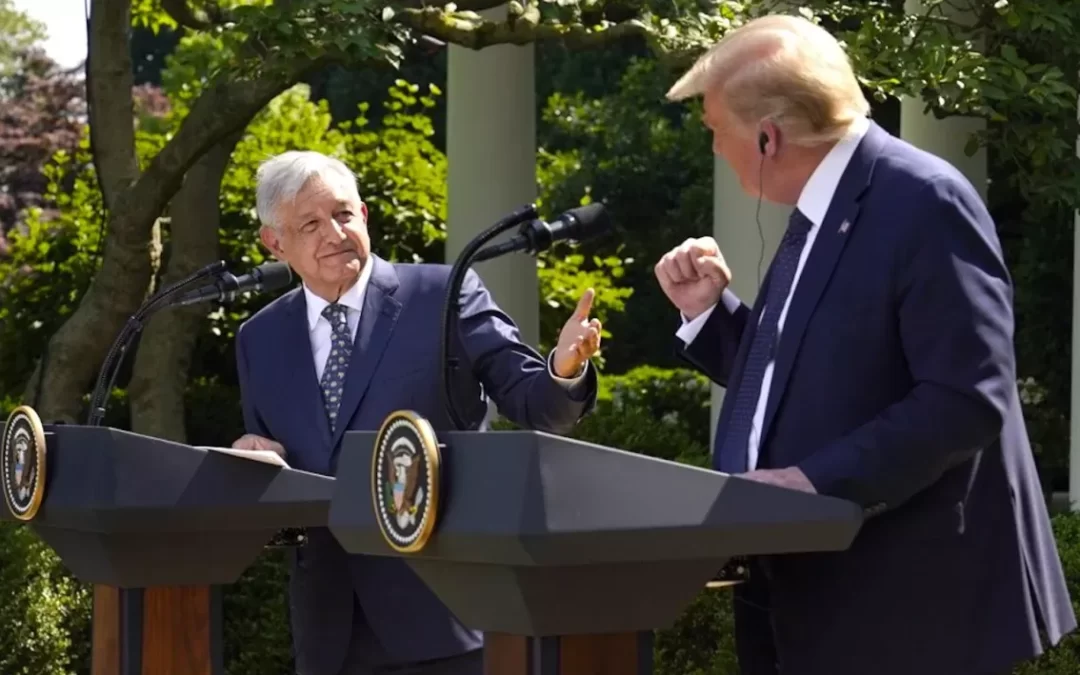 Trump es capitalista, no es perfecto, pero es buena persona y lo respeto: AMLO