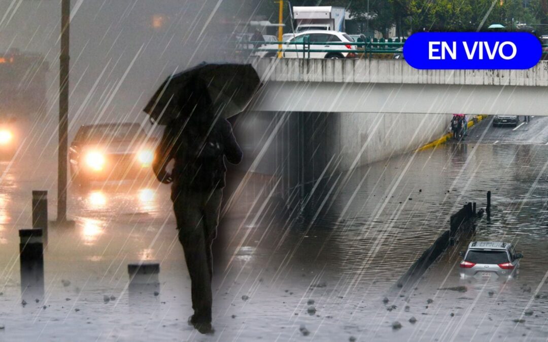 Granizo y lluvias intensas en CDMX EN VIVO: Sigue el minuto a minuto y las zonas afectadas