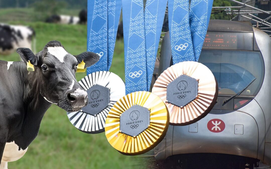 Cinco vacas, un terrenito y viajes gratis en el Metro: Los premios más raros para medallistas de París 2024