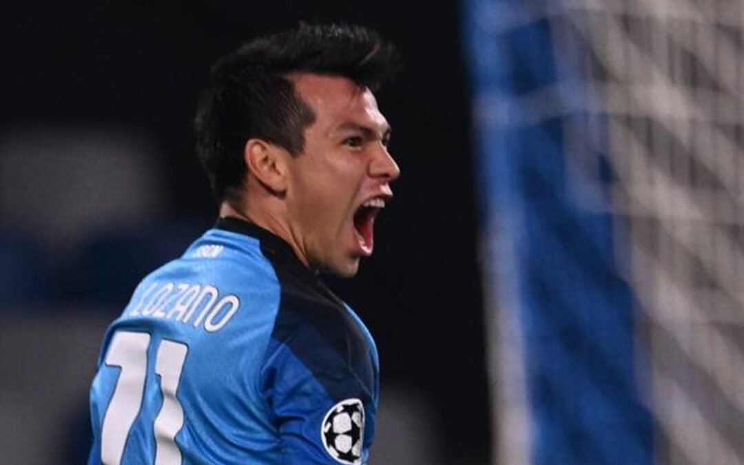Champions League: ‘Chucky’ Lozano marca golazo en duelo de mexicanos entre Napoli y Ajax