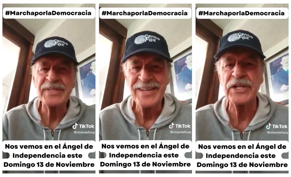 Fox debuta en Tik Tok con video para invitar a la marcha en defensa del INE